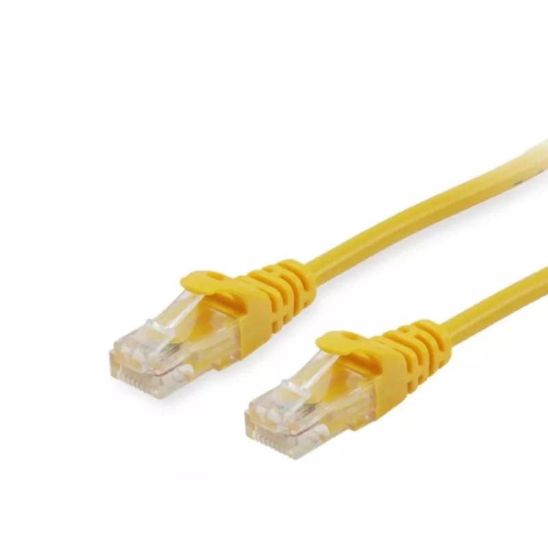 Sieťový kábel Equip Cat.6A U/UTP RJ-45 20 m žltý