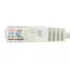 Equip Cat.6A U/UTP patch kábel, 2,0 m, biely, 2 m, Cat6a, U/UTP (UTP), RJ-45, RJ-45, biely