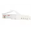 Patch kábel Equip Cat.6A U/UTP RJ-45 10 m biely