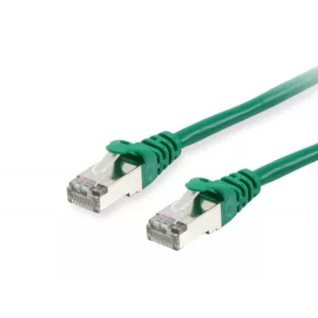 Equip Cat.6A S/FTP patch kábel, zelený, 0,15 m, 0,15 m, Cat6a, S/FTP (S-STP), RJ-45, RJ-45, zelený
