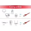 Sieťový kábel Equip Cat.6A S/FTP RJ-45 25 m červený