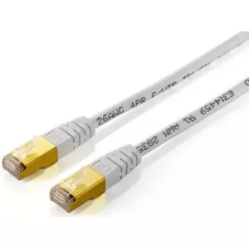 Sieťový kábel Equip Cat5e F/UTP RJ-45 10 m biely