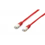 Equip Cat.6A Platinum S/FTP RJ-45 15 m červená patch kábel