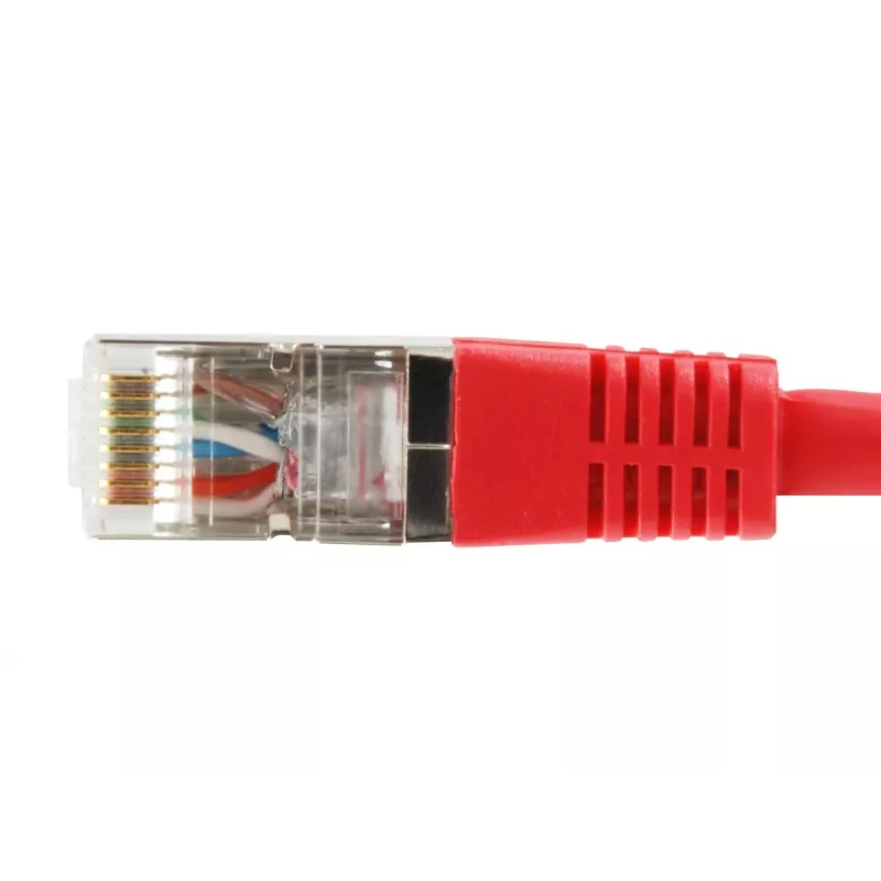 Equip Cat.6A Platinum S/FTP RJ-45 15 m červená patch kábel
