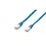 Sieťový kábel Equip Cat.6A Platinum S/FTP RJ-45 10 m modrý