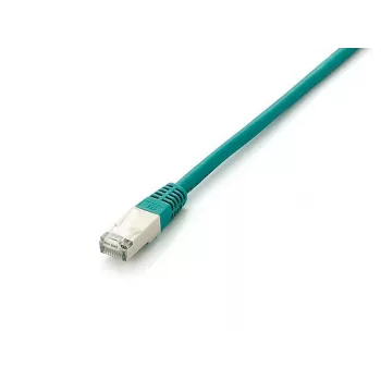 Equip Cat.6A Platinum S/FTP patch kábel, 15 m, zelený