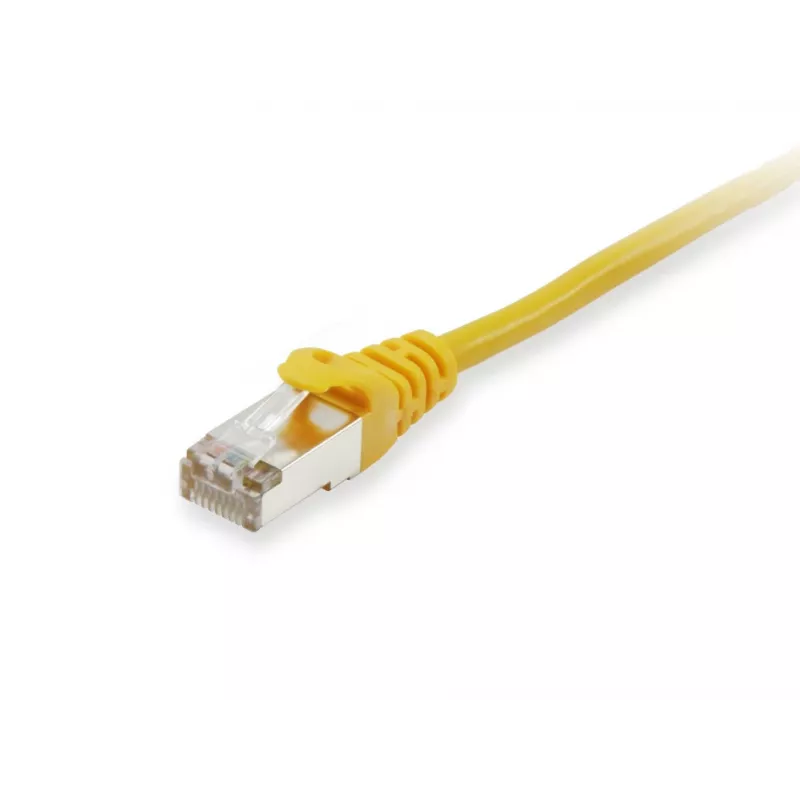 Sieťový kábel Equip Cat.6A S/FTP RJ-45 0,25 m žltý
