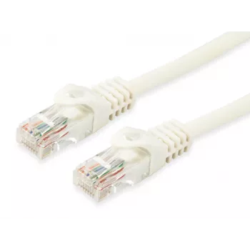 Patch kábel Equip Cat.6A RJ-45 U/UTP 0,25 m biely