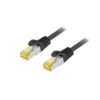 Patch kábel EQUIP Cat.6A S/FTP Outdoor 0,25 m, RJ-45 — čierny
