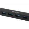 Equip 128953 rozbočovač USB 3.2 Gen 1 (3.1 Gen 1) Type-A 5000 Mbit/s čierny