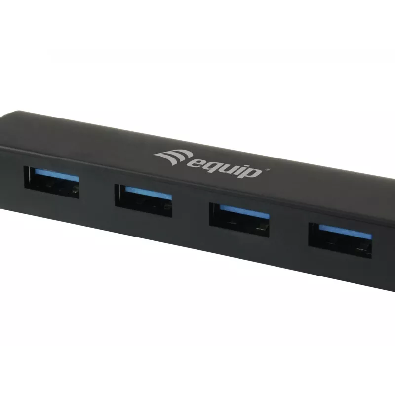 Equip 128953 rozbočovač USB 3.2 Gen 1 (3.1 Gen 1) Type-A 5000 Mbit/s čierny