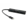 Equip 128954 rozbočovač USB 3.2 Gen 1 (3.1 Gen 1) Type-C 5000 Mbit/s čierny