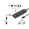 Equip 7-portový USB 2.0 hub, USB 2.0, USB 2.0, 480 Mbit/s, čierny, Čína, CE, RoHS