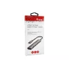 Equip 128963 rozbočovač USB-C so 4 portmi USB 3.2 Gen 1 (3.1 Gen 1), 4x USB-C, 5 Gbit/s, hliník, bez napájacieho adaptéra, čierno-strieborný