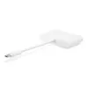 USB Type-C na VGA konektor samica/USB A konektor samica/PD adaptér Equip 133462
