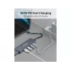 Equip USB-C 5-in-1 multifunkčný adaptér, HDMI, USB 3.2 GEN1, 100W USB PD