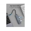 Equip USB-C 5-in-1 multifunkčný adaptér, HDMI, USB 3.2 GEN1, 100W USB PD