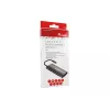 Equip USB-C 9-in-1 multifunkčný adaptér, HDMI 4K/60Hz, Gigabit-LAN, USB 3.2 GEN1, SD/TF, 100W USB PD