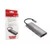 Equip USB-C 9-in-1 multifunkčný adaptér, HDMI 4K/60Hz, Gigabit-LAN, USB 3.2 GEN1, SD/TF, 100W USB PD