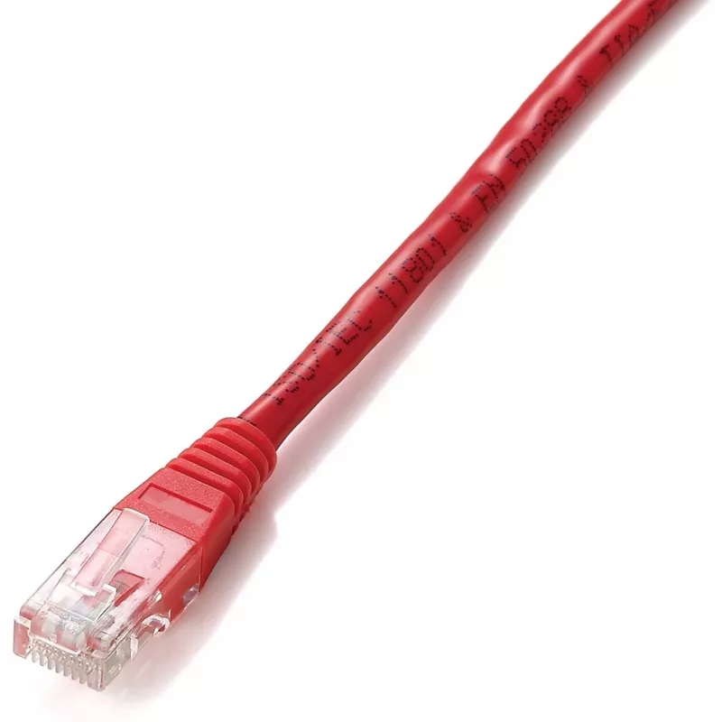 Patch kábel Equip Cat.5e U/UTP RJ-45 7.5m červený