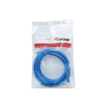 Equip Cat 8.1 S/FTP (PIMF) patch kábel, LSOH, 0,5 m, modrá