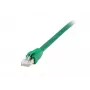Equip Cat 8.1 S/FTP (PIMF) patch kábel, LSOH, 3,0 m, zelená, 3 m, Cat8.1, S/FTP (S-STP), RJ-45, RJ-45, zelená