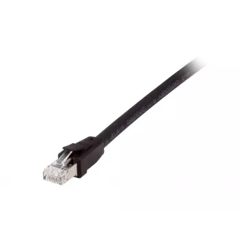 Equip Cat 8.1 S/FTP (PIMF) patch kábel, LSOH, 1,0 m, čierna, 1 m, Cat8.1, S/FTP (S-STP), RJ-45, RJ-45, čierna
