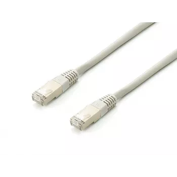 Equip Cat.6A Platinum S/FTP patch kábel, sivý, 0,25 m, 10 ks/balenie