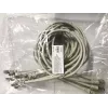 Equip Cat.6A Platinum S/FTP patch kábel, sivý, 1,0 m, 10 ks/balenie