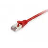 Patch kábel Equip Cat.6 S/FTP RJ-45 0,15 m červený