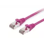 Patch kábel Equip Cat.6 S/FTP RJ-45 0,15 m fialový