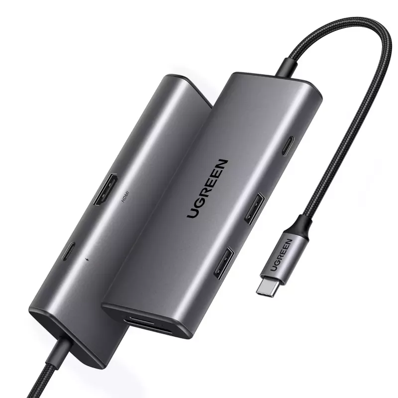 USB-C multifunkčný adaptér UGREEN 15531 HDMI USB 3.0 Ethernet