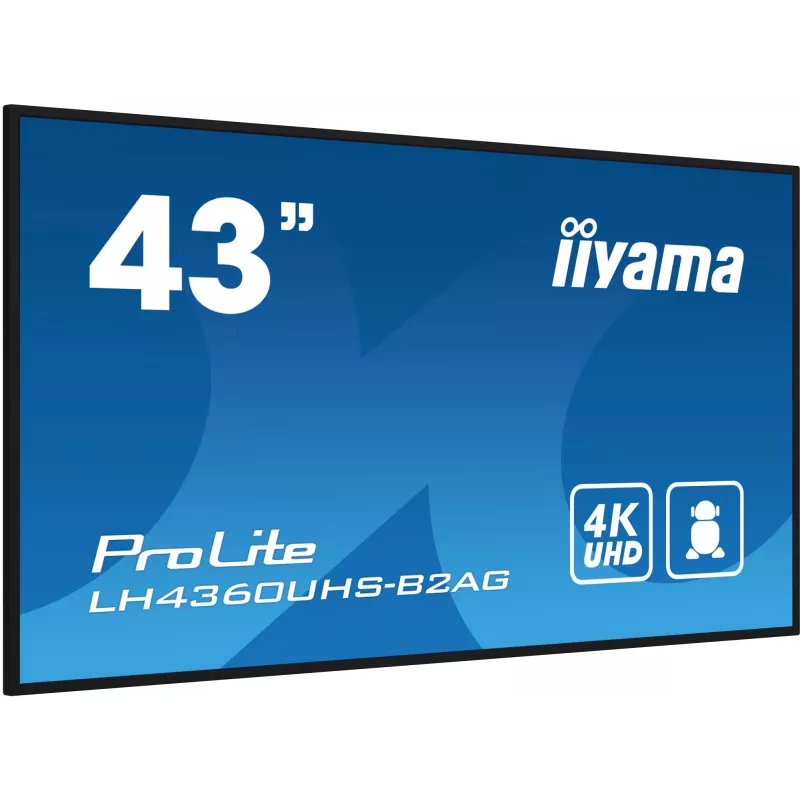 iiyama ProLite LH4360UHS-B2AG 43-palcový 4K UHD reklamný displej