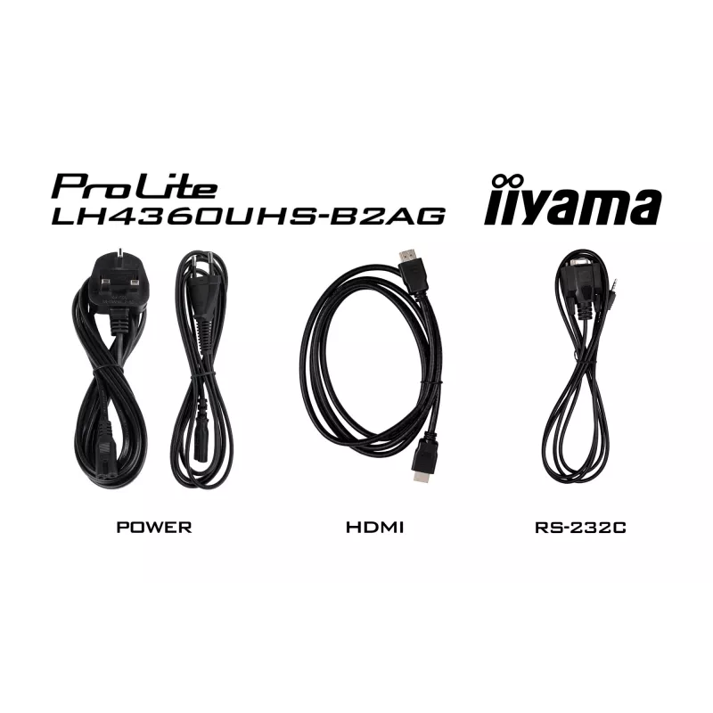 iiyama ProLite LH4360UHS-B2AG 43-palcový 4K UHD reklamný displej