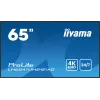 iiyama LH6541UHS-B1AG signage displej 163,8 cm (64,5 inch) LCD 500 cd/m² 4K Ultra HD čierna 24/7