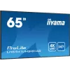 iiyama LH6541UHS-B1AG signage displej 163,8 cm (64,5 inch) LCD 500 cd/m² 4K Ultra HD čierna 24/7