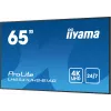 iiyama LH6541UHS-B1AG signage displej 163,8 cm (64,5 inch) LCD 500 cd/m² 4K Ultra HD čierna 24/7