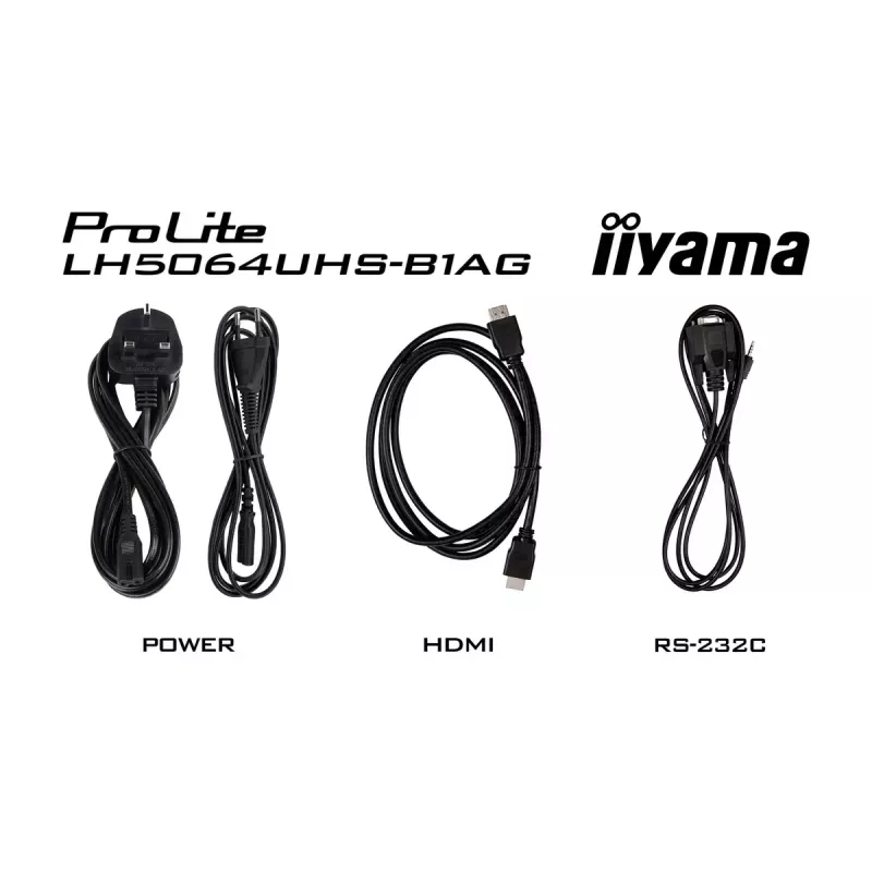 Digitálny signage plochý panel iiyama LH5064UHS-B1AG 50