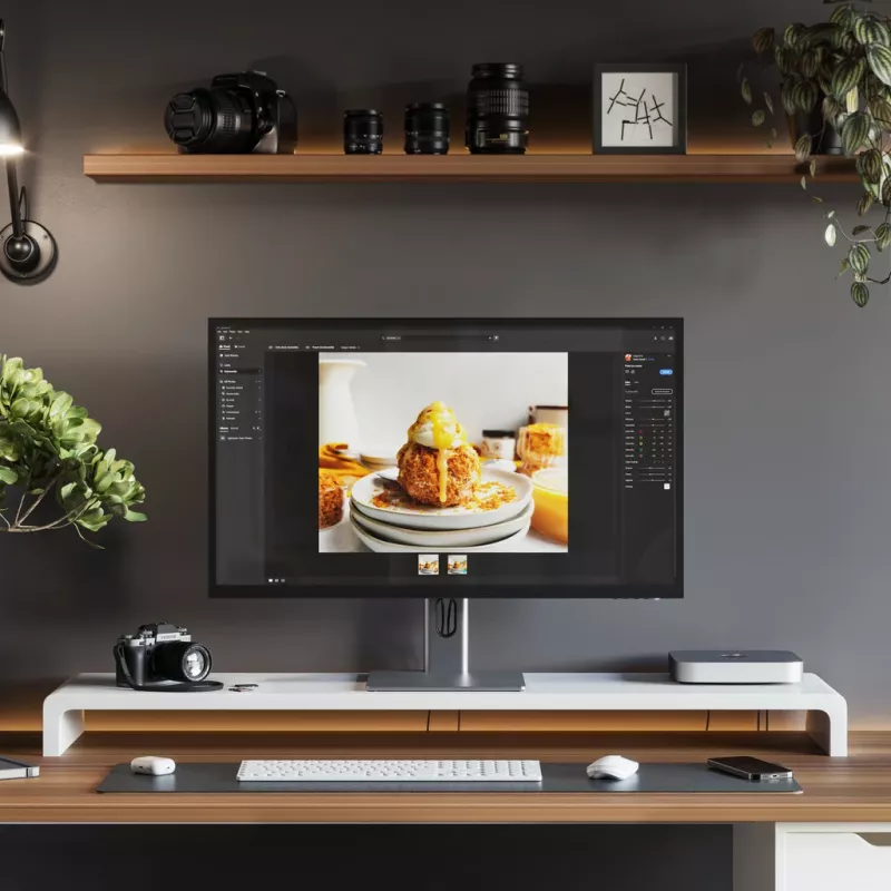 ALOGIC stolný monitor – Clarity Max Pro – 32 inch – 3840x2160 (4K UHD) s USB-C Power Delivery a webkamerou