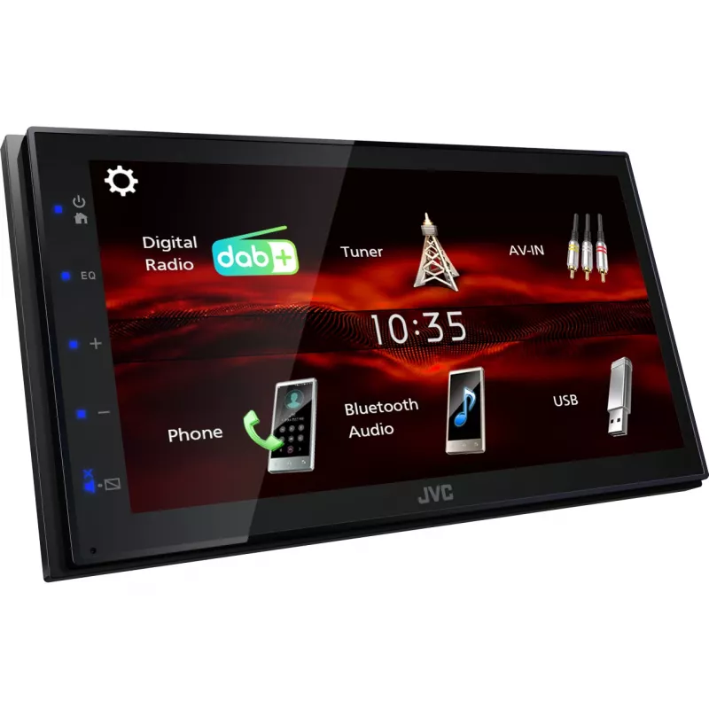 JVC KW-M180DBT autorádio čierne 180 W Bluetooth