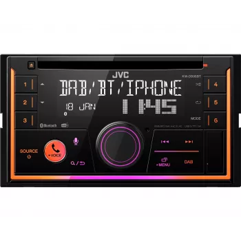 JVC KW-DB95BT čierne 200 W Bluetooth
