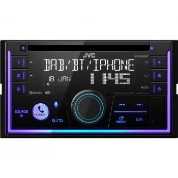JVC KW-DB95BT čierne 200 W Bluetooth