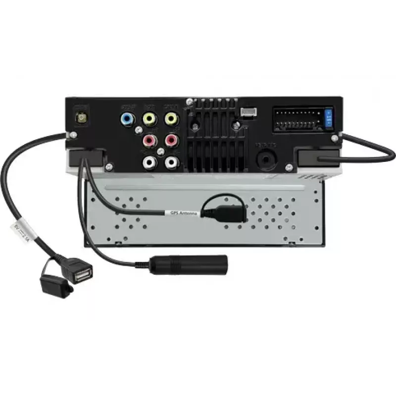JVC KW-M595DBT multimediálny autorádio prijímač 2 DIN, 6,8-palcový dotykový displej, DAB+, Apple CarPlay, Android Auto, Wi-Fi, 22 W, čierny