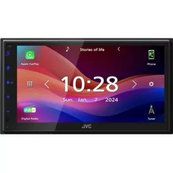 JVC KW-M595DBT autorádio čierne Wi-Fi 22 W Bluetooth