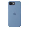 APPLE iPhone 16E – silikónové puzdro – Winterblau (MD3Q4ZM/A)