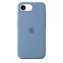 APPLE iPhone 16E – silikónové puzdro – Winterblau (MD3Q4ZM/A)