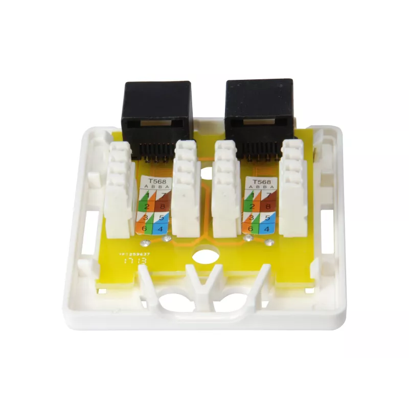 Nadomietková zásuvka Equip 2-port Cat.6 235214