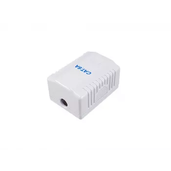 Sieťová zásuvka Equip 235215 Cat6a biela 54 mm x 39 mm x 29,5 mm
