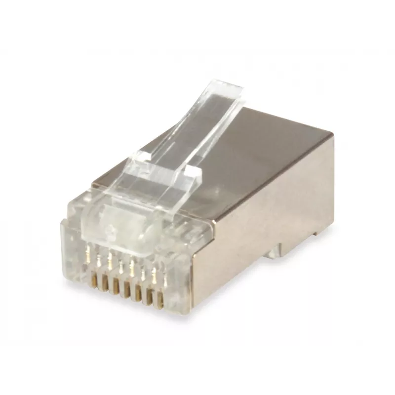 Equip Cat.6 RJ45 tienená sada konektorov samec 121181