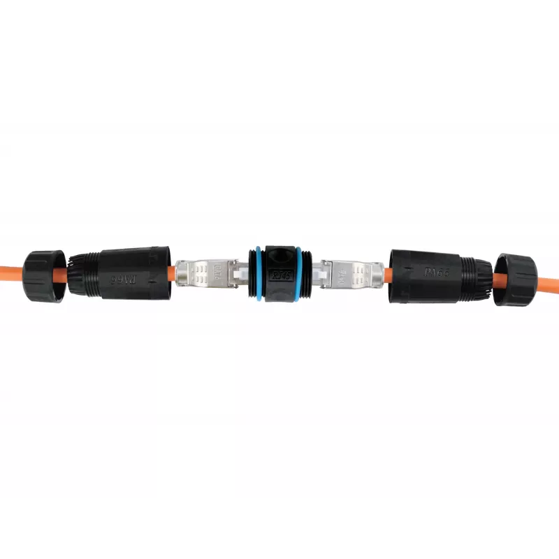 Vonkajší RJ45 Inline Coupler Equip Cat.6A 221172